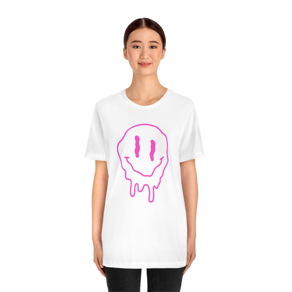 Melting Smiley Face Unisex Tee – Always Stylish Mama