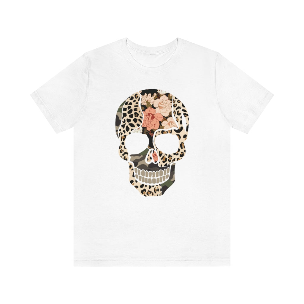 Multi Print Skull Unisex Tee – Always Stylish Mama