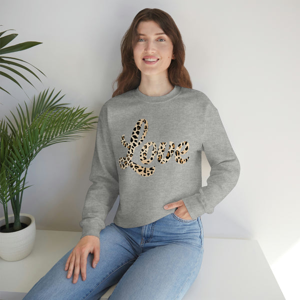 Leopard Love Valentine Unisex Sweatshirt