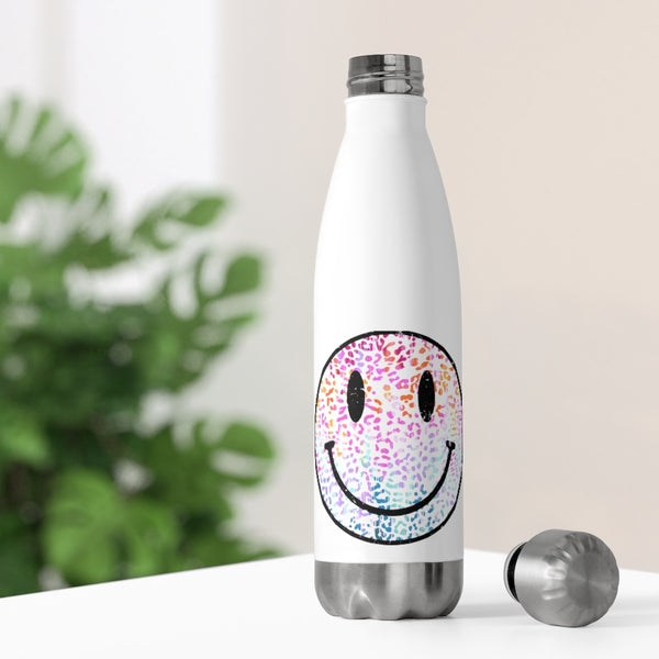 Big Smiley Face Insulated Bottle