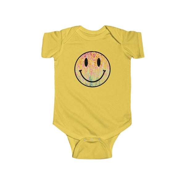 Big Smiley Face Infant Bodysuit