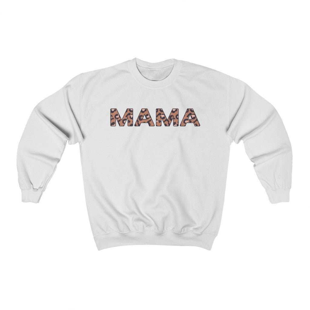 Mama Leopard Print Unisex Sweatshirt