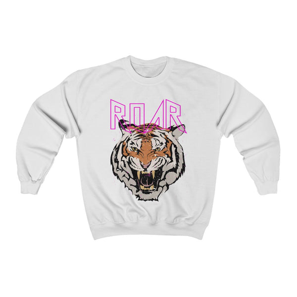 Tiger Roar Distressed Unisex Sweatshirt