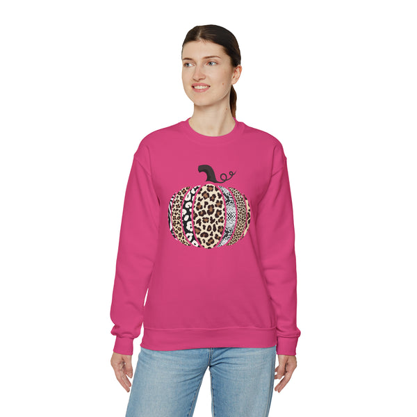 Animal Print Pumpkin Unisex Sweatshirt