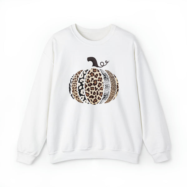 Animal Print Pumpkin Unisex Sweatshirt
