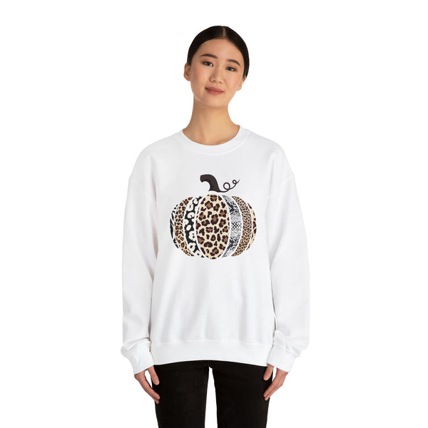 Animal Print Pumpkin Unisex Sweatshirt