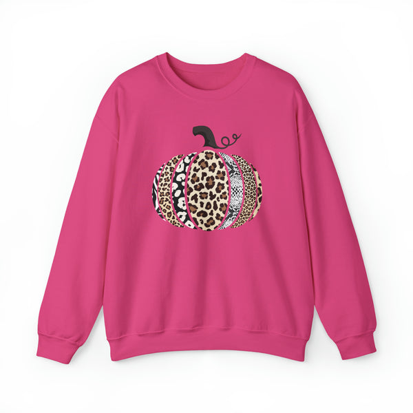 Animal Print Pumpkin Unisex Sweatshirt