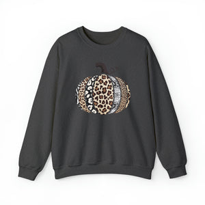 Animal Print Pumpkin Unisex Sweatshirt