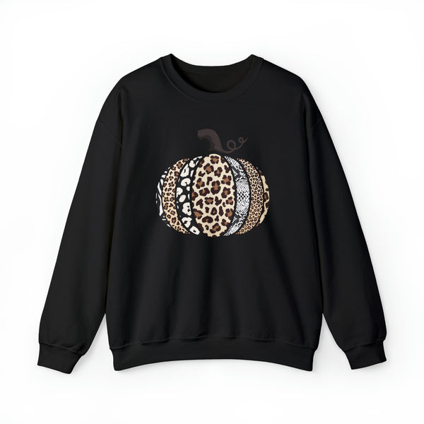 Animal Print Pumpkin Unisex Sweatshirt