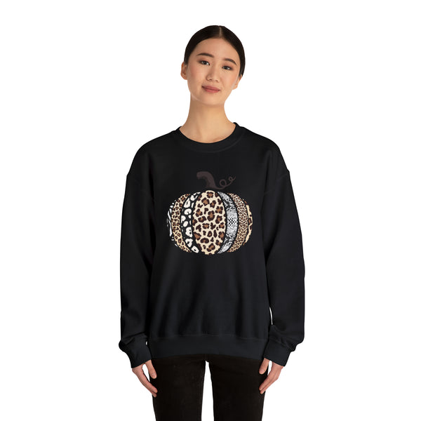 Animal Print Pumpkin Unisex Sweatshirt