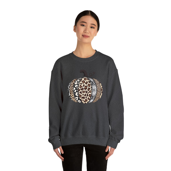 Animal Print Pumpkin Unisex Sweatshirt