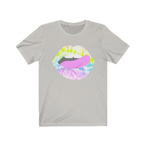 Tie Dye Lips Teeth Unisex Tee