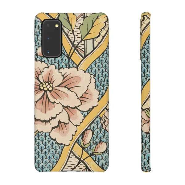 Floral Wallpaper Snap Phone Case