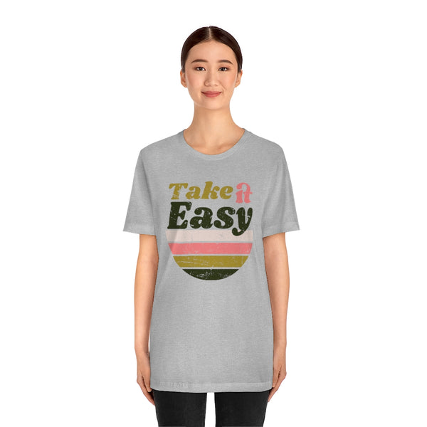 Take It Easy Stripes Unisex Tee