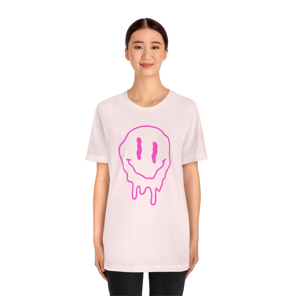 Melting Smiley Face Unisex Tee