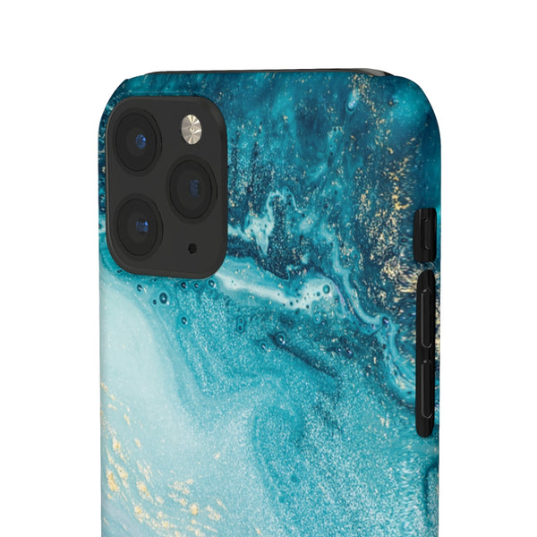 Ocean Marble Snap Phone Case