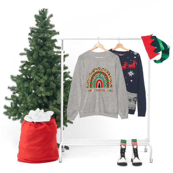 Christmas Rainbow Unisex Sweatshirt