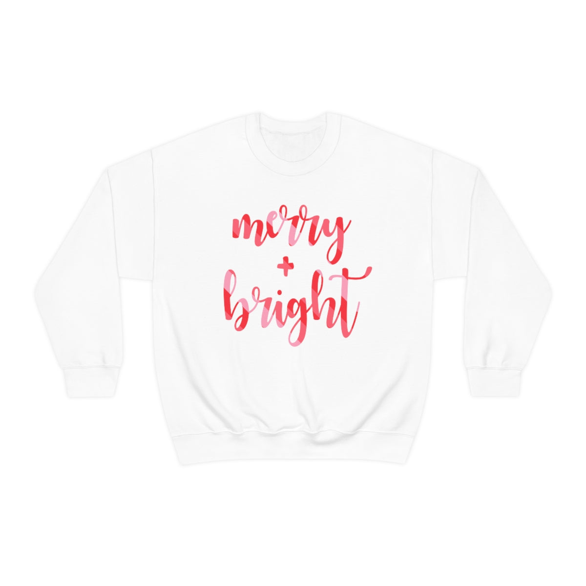 Merry & Bright Stripes Unisex Sweatshirt