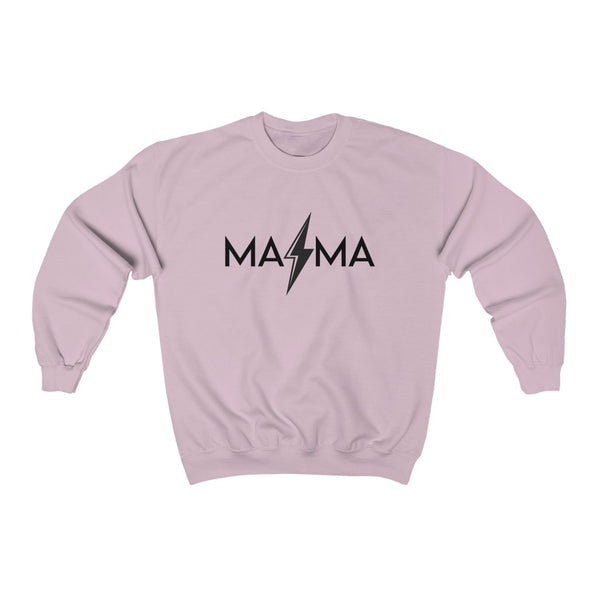 Mama Lightning Bolt Unisex Crewneck Sweatshirt