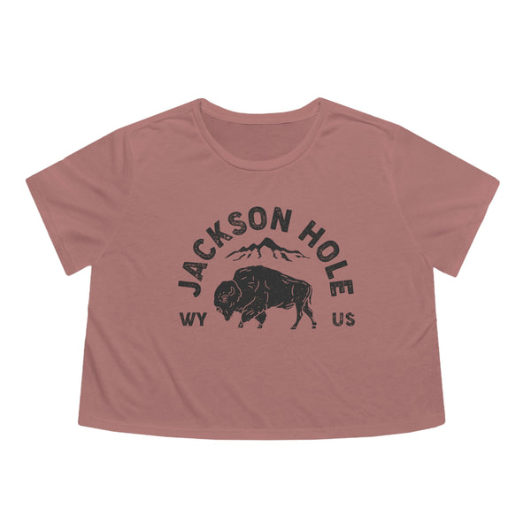 Jackson Hole Cropped Tee