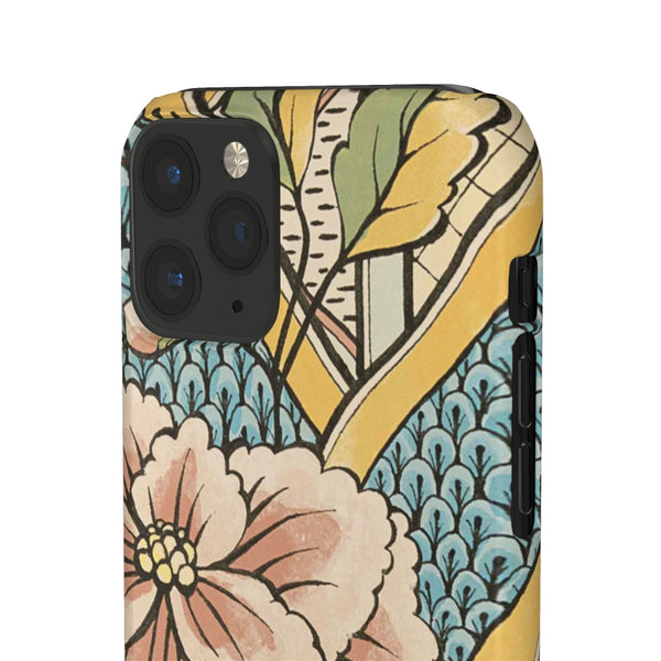 Floral Wallpaper Snap Phone Case