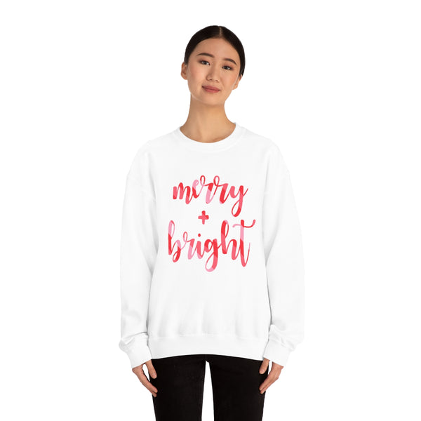 Merry & Bright Stripes Unisex Sweatshirt
