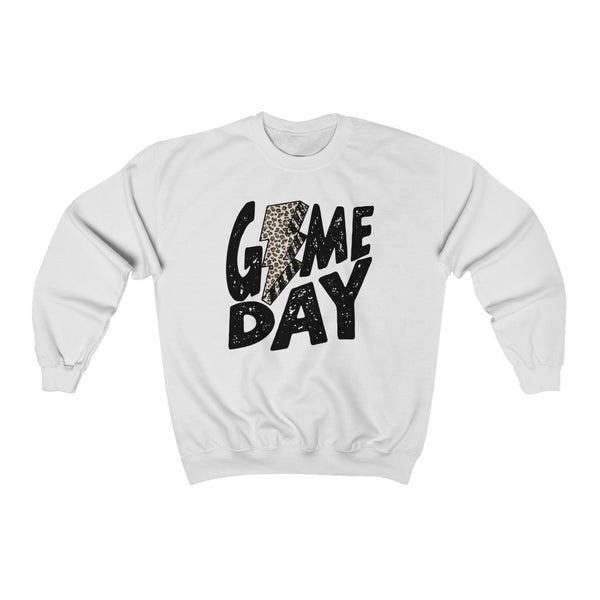 Game Day Leopard Bolt Unisex Sweatshirt