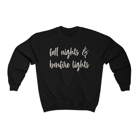 Fall Nights & Bonfire Lights Unisex Sweatshirt