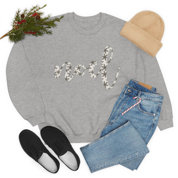 Noel Snowflakes Unisex Sweatshirt