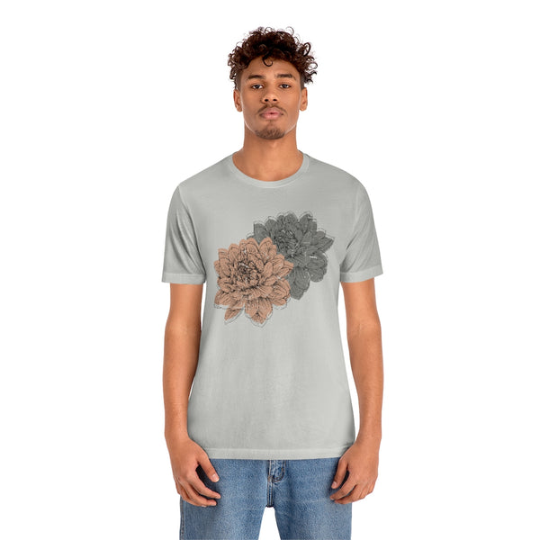 Grungy Flowers Unisex Tee