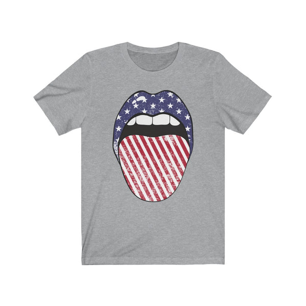 Stars + Stripes Tongue Out Unisex Tee