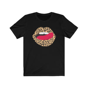 Leopard Lips Teeth Unisex Tee