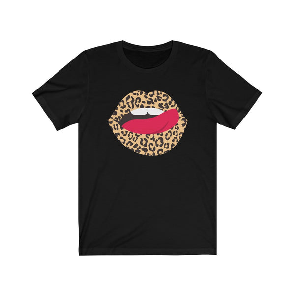 Leopard Lips Teeth Unisex Tee