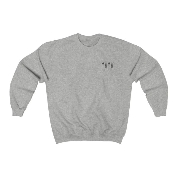 Mama Name Tag Unisex Sweatshirt