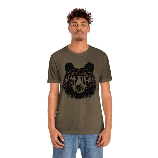 Cool Mama Bear Sunglasses Unisex Tee