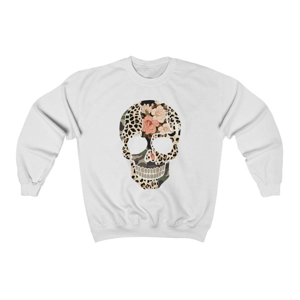 Multi Print Skull Unisex Sweatshirt