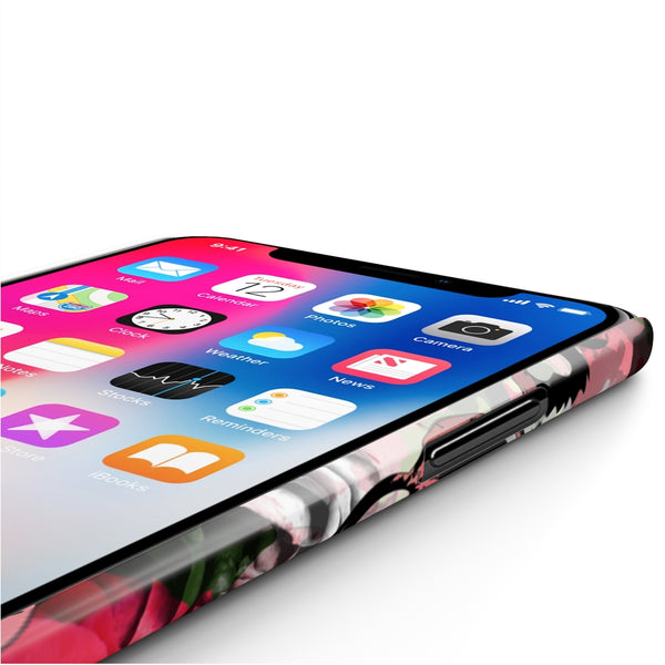 Skulls Camo & Roses Snap Phone Case