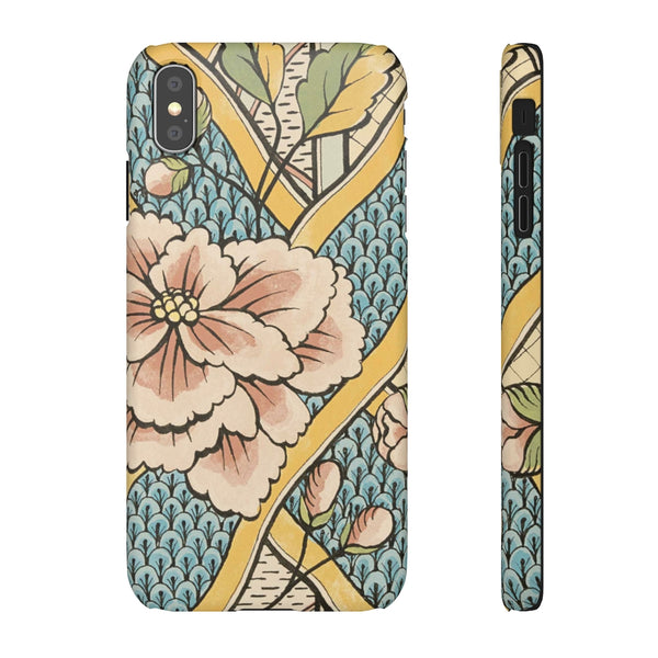 Floral Wallpaper Snap Phone Case