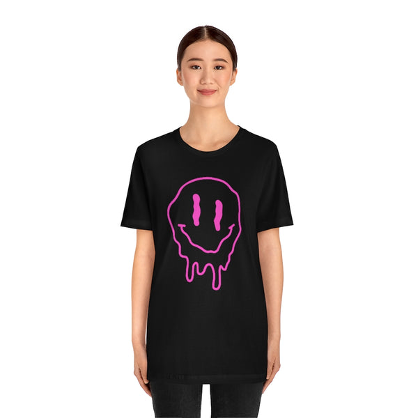 Melting Smiley Face Unisex Tee