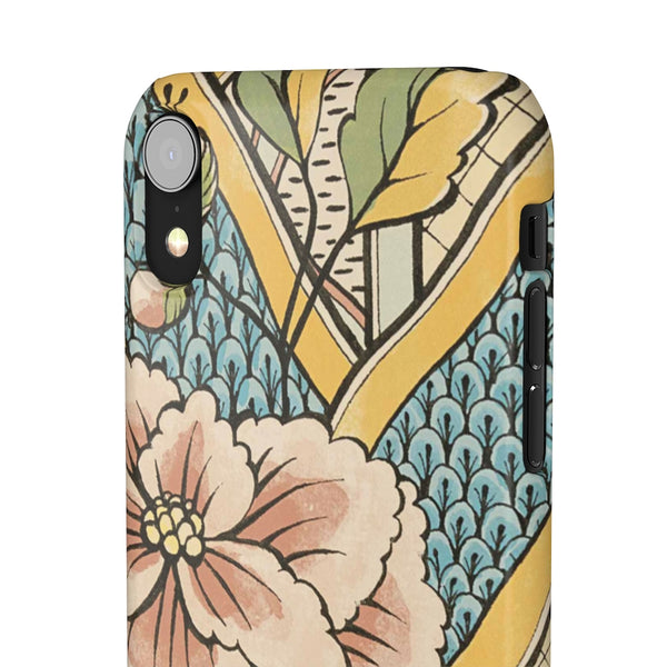 Floral Wallpaper Snap Phone Case