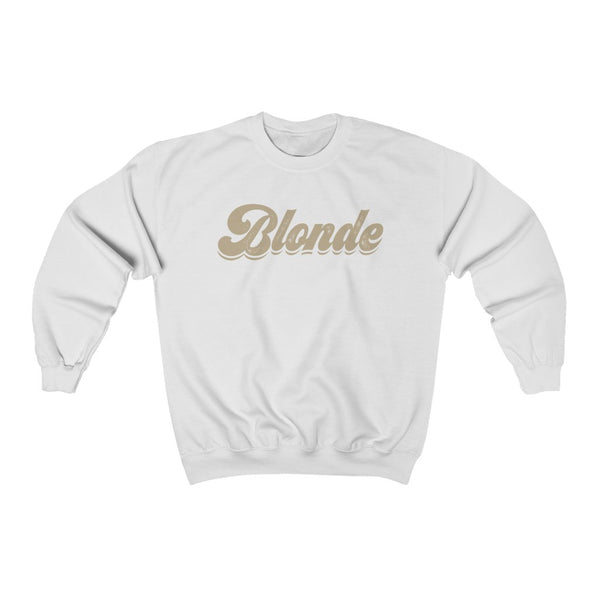 Blonde Babe Unisex Crewneck Sweatshirt