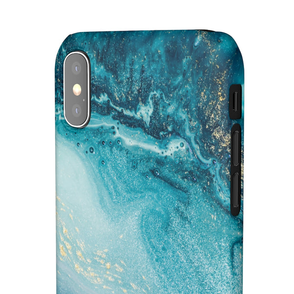 Ocean Marble Snap Phone Case