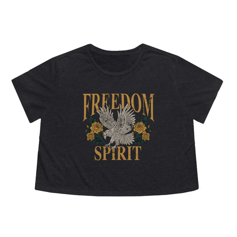 Freedom Spirit Cropped Tee
