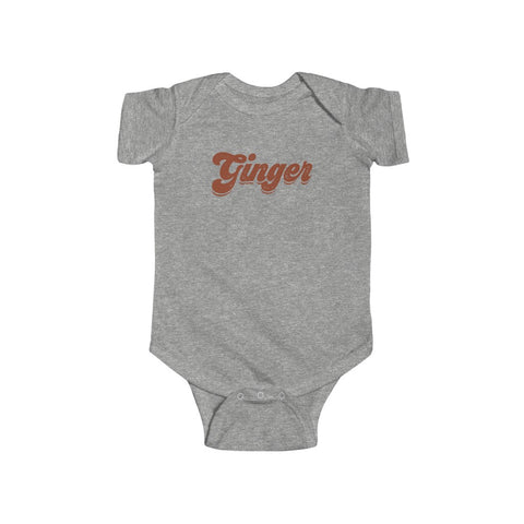 Ginger Babe Baby Onesie