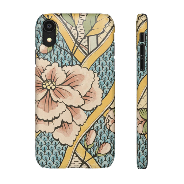 Floral Wallpaper Snap Phone Case