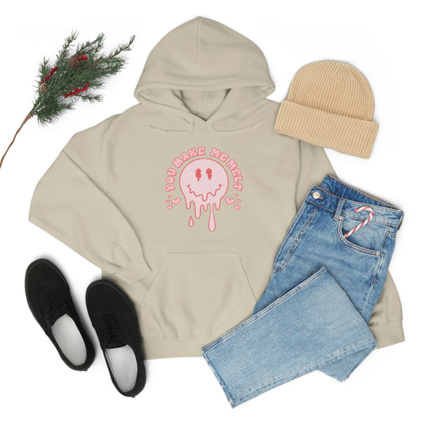 You Make Me Melt Smiley Face Unisex Hoodie