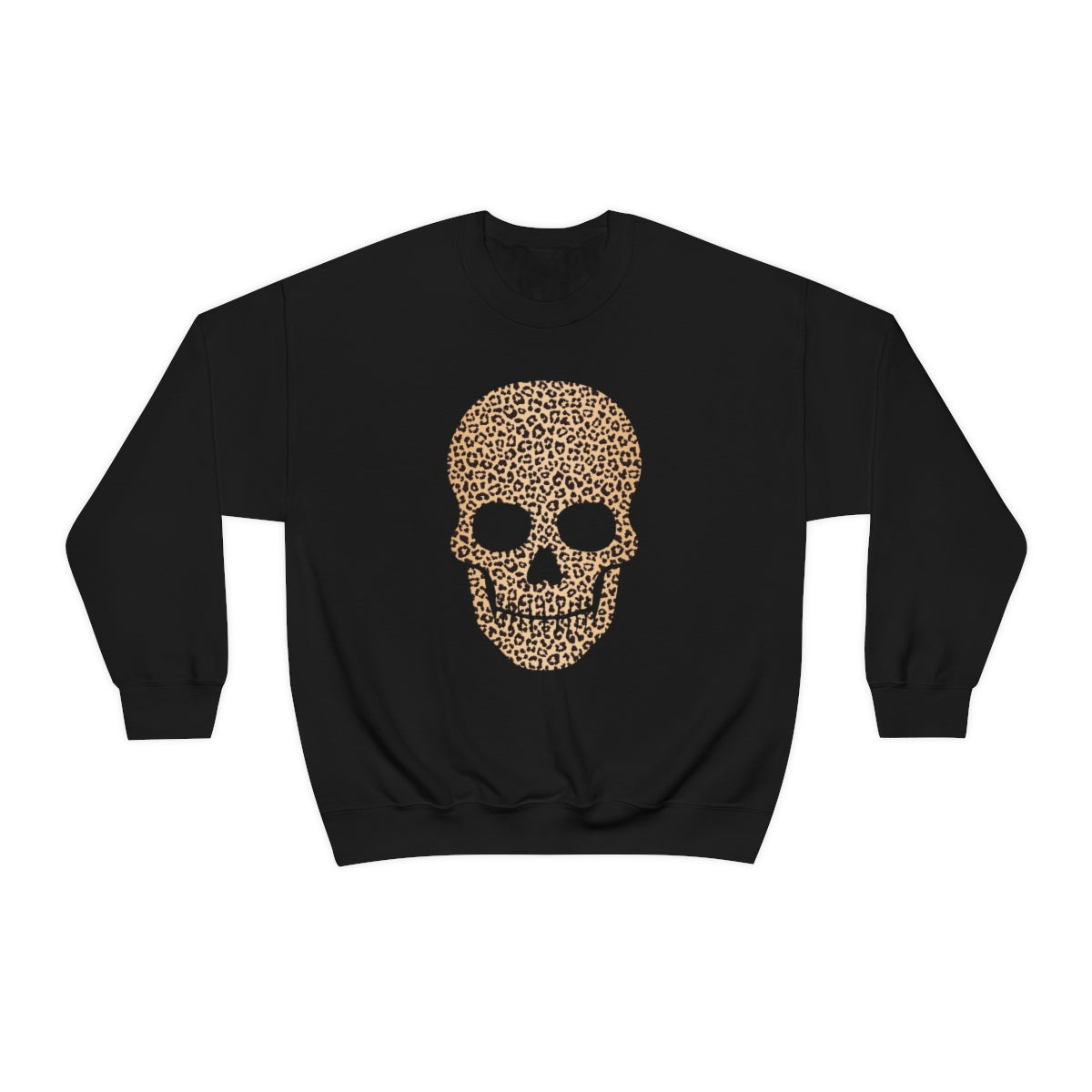 Skull Head Leopard Unisex Sweatshirt