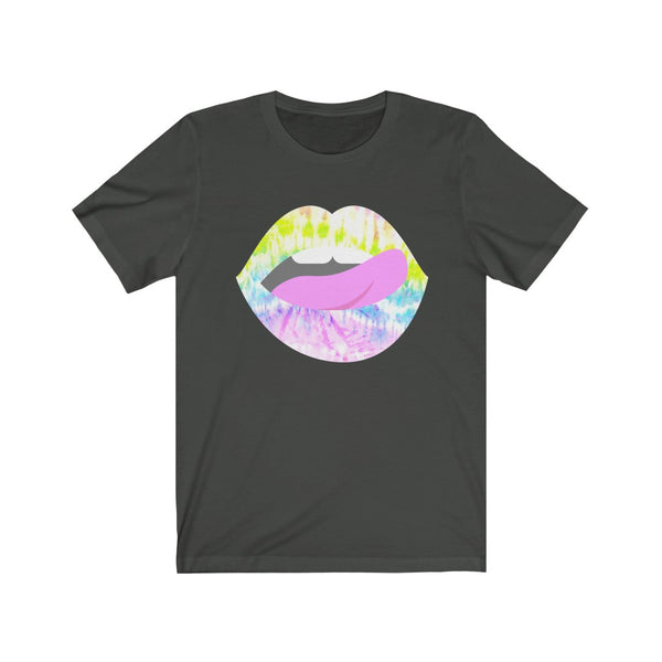 Tie Dye Lips Teeth Unisex Tee