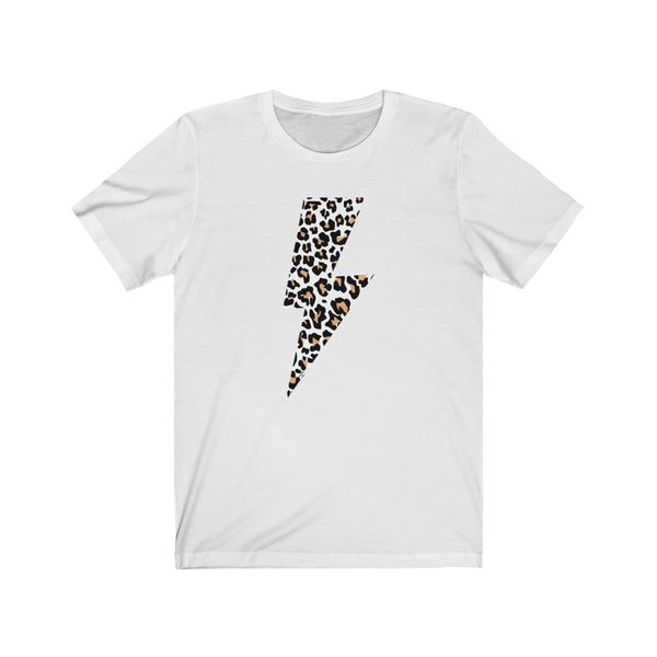 Leopard Lightning Bolt Unisex Tee