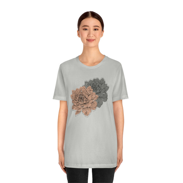 Grungy Flowers Unisex Tee